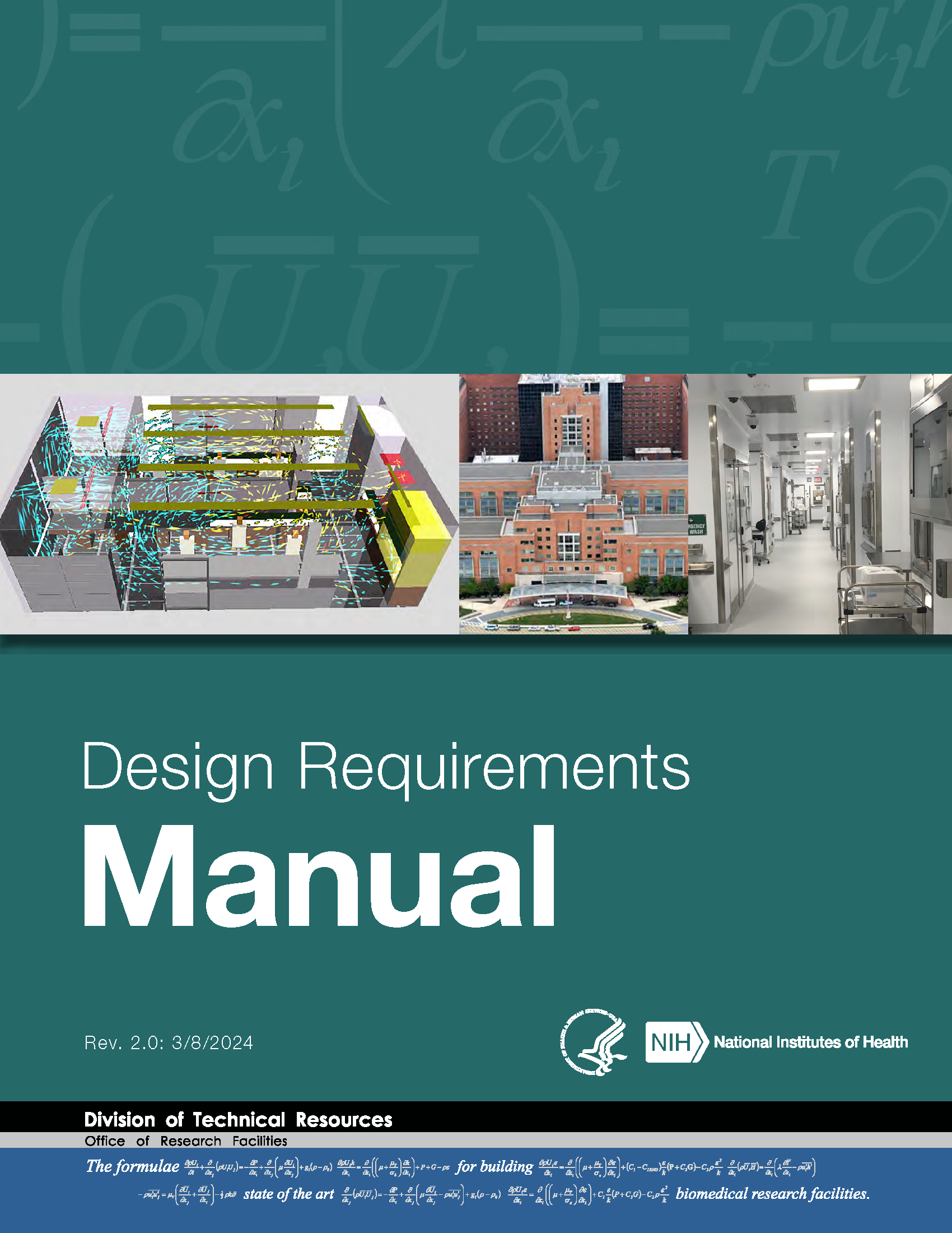 Cover of the 2024 Design Requirements Manual