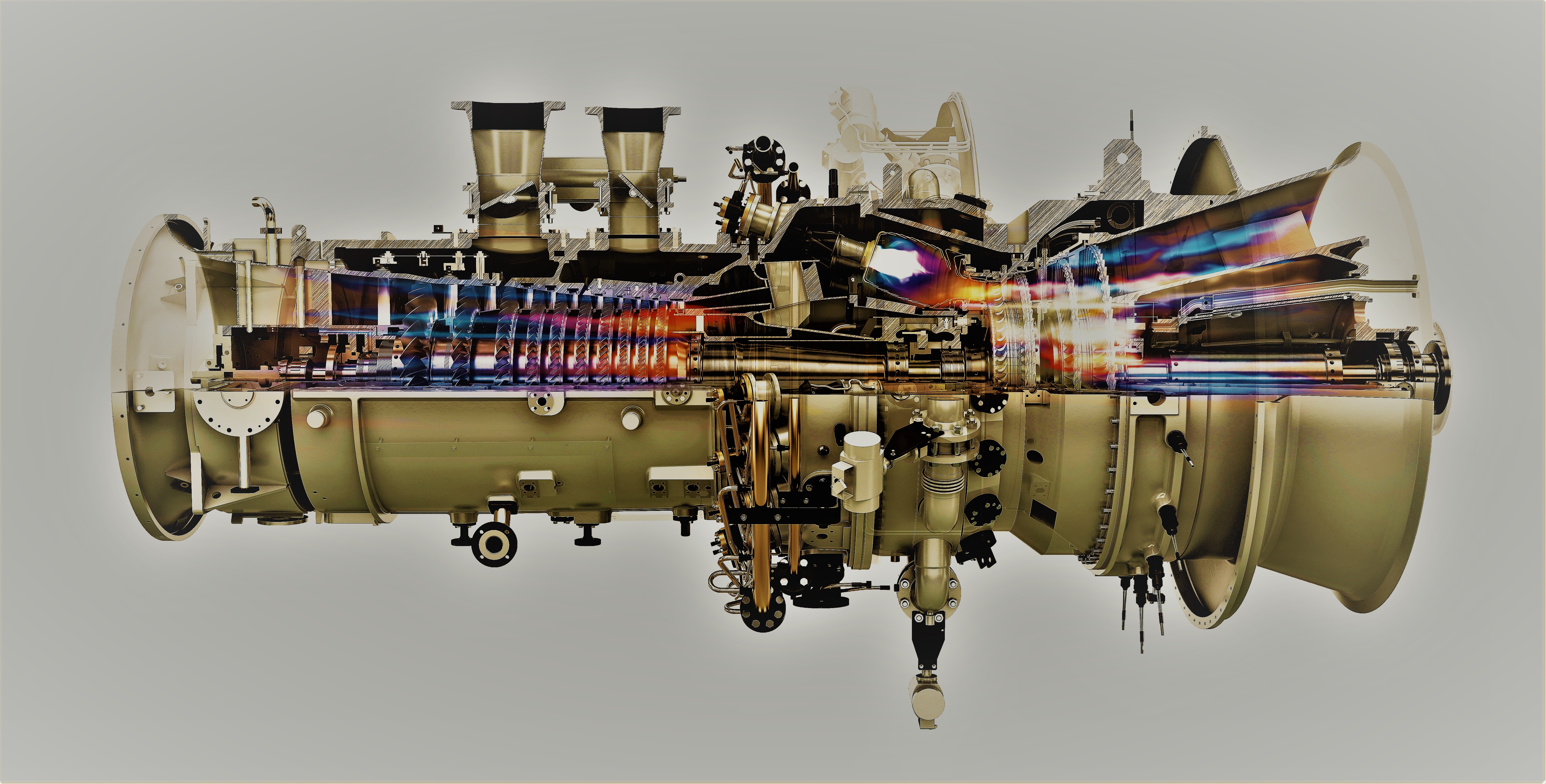 Picture of SGT-600 gas turbine
